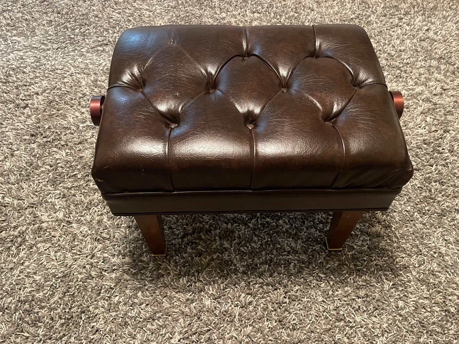 Vintage Paul L. Jansen Flagship Adjustable Artist Piano Bench – Excellent Cond