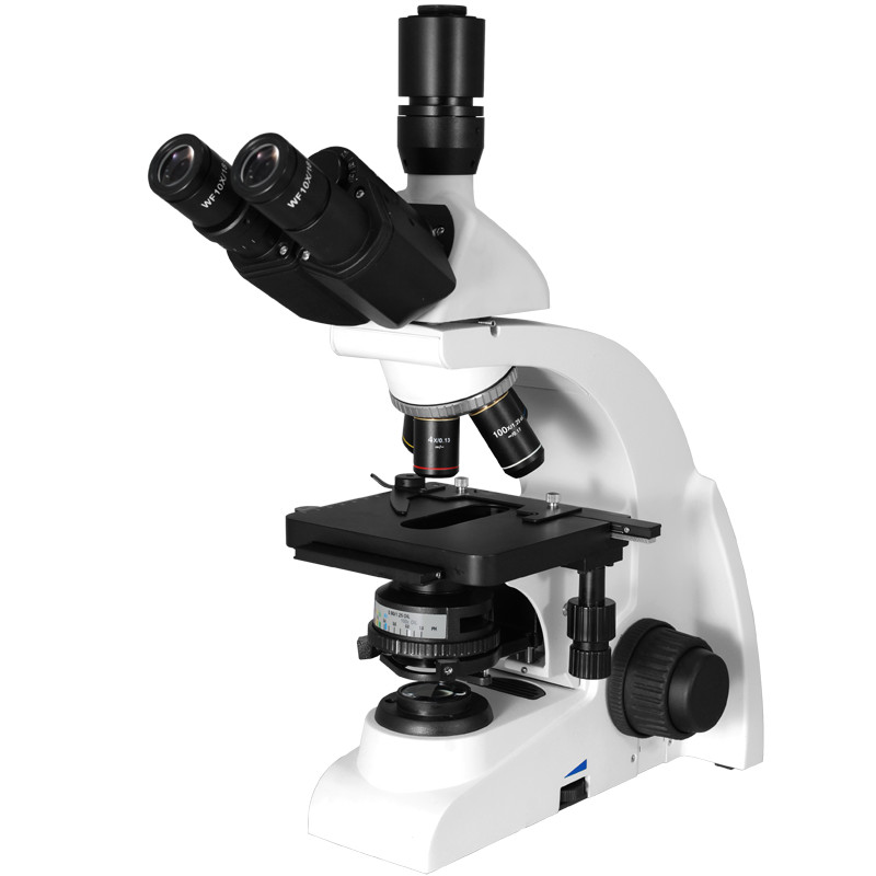 40X-1000X Compound Laboratory Microscope, Trinocular, Halogen Light