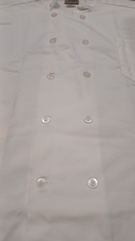 Edwards 10 Button Chef Jacket Size 3XL New