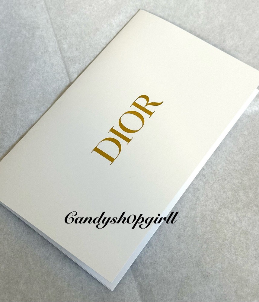 NEW 10PC Dior White/Gold Envelopes