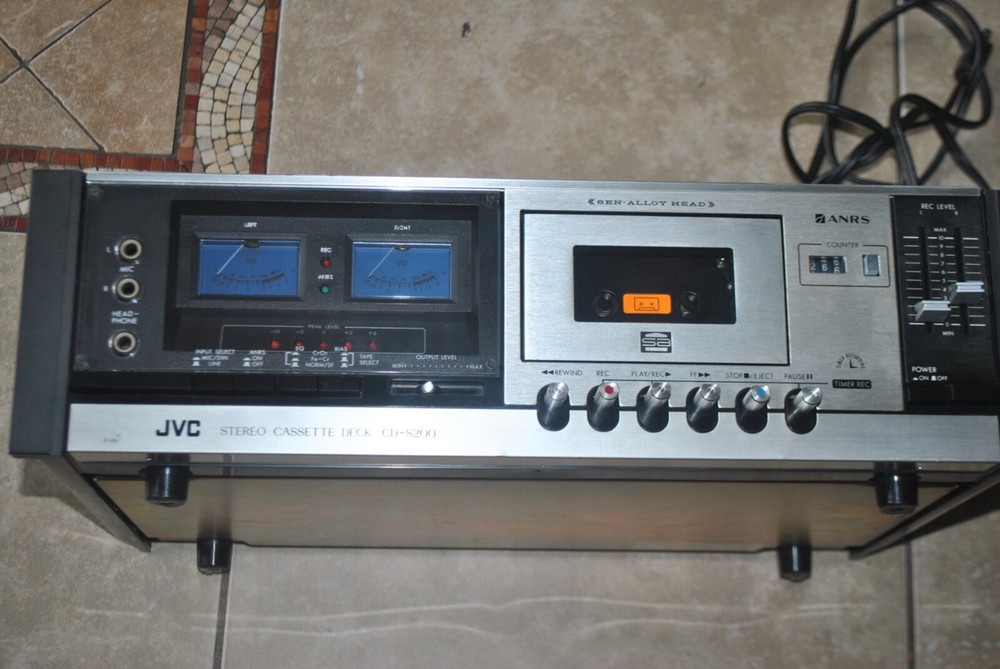 jvc cds 200 cassete deck