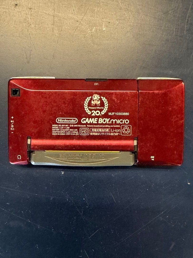 Nintendo Gameboy Micro Famicom Color Console 1Game Working s2146M
