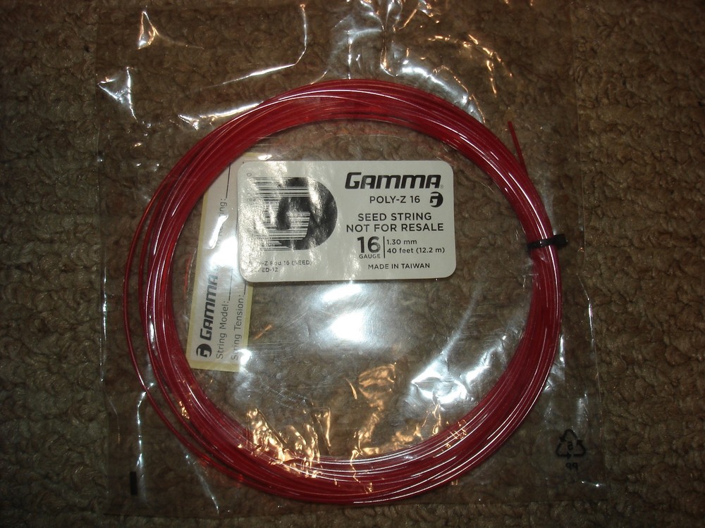 Multiple Tennis Strings - Prince, Wilson, Klipper, Gamma & Spiral