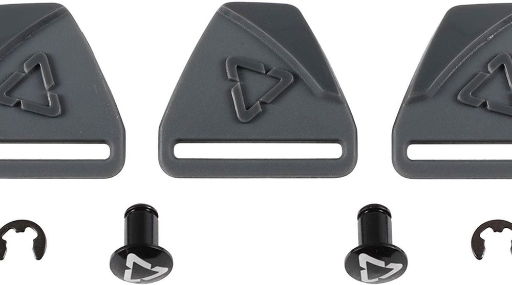 Dual Axis Knee Guard Replacement Buckles & Bolt Pack Black