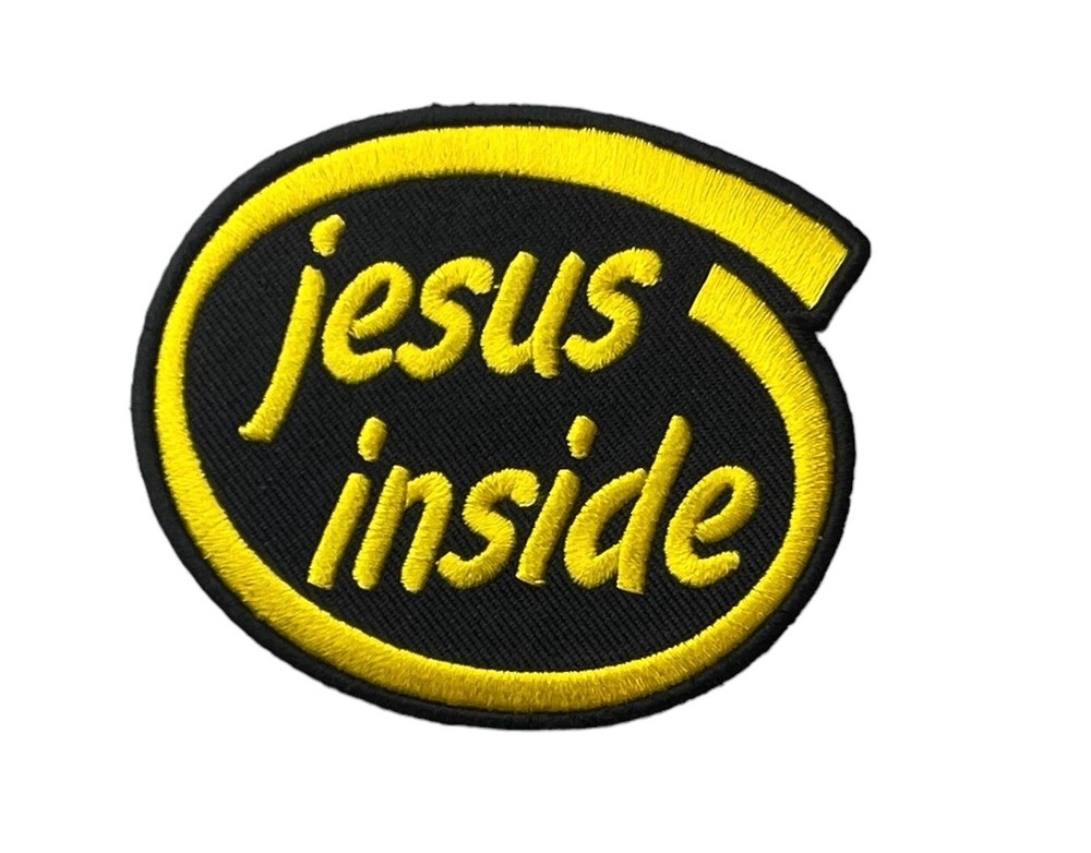 Jesus Inside 3 inch patch IV1388 F3D27OO