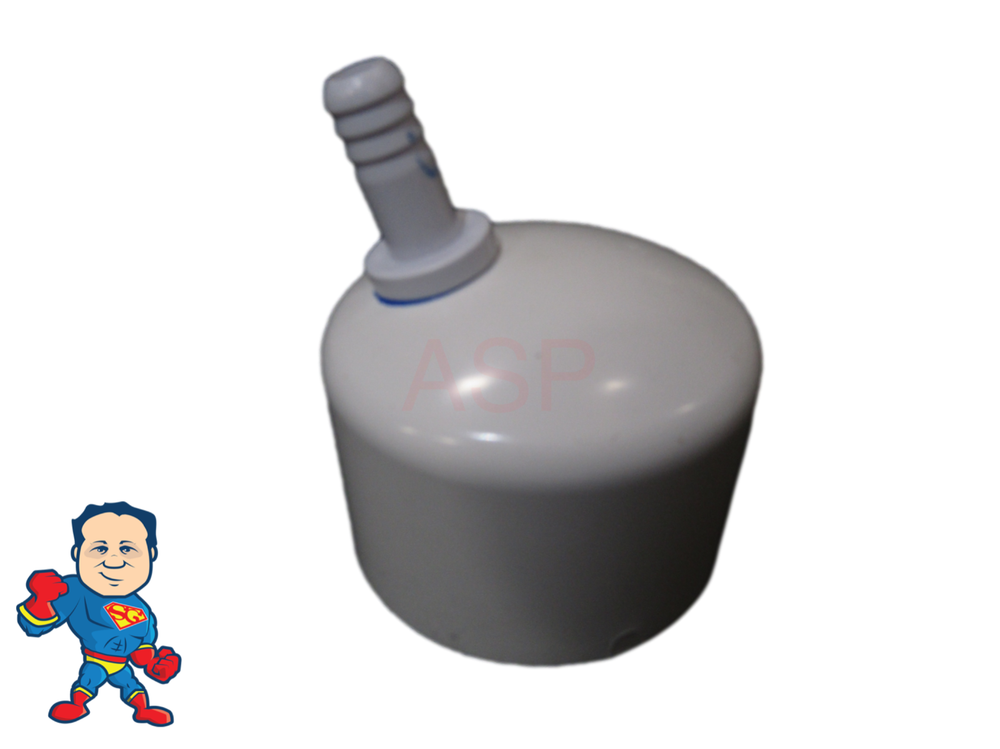 2" Cap with 3/8" Barb, Strong Spa for Manifold