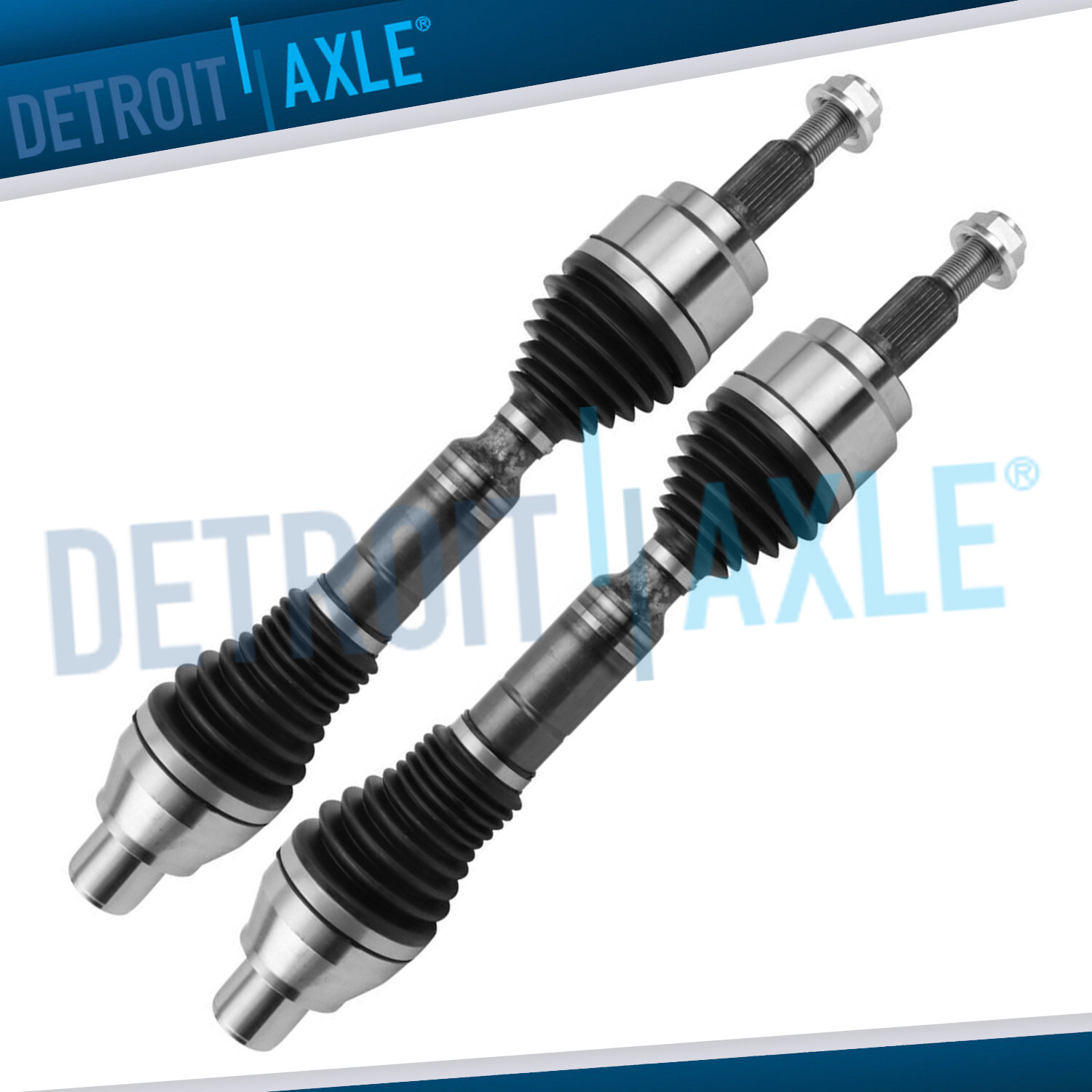 4WD Front Driver and Passenger Side CV Axle Shafts for 2006-2011 Dodge Ram 1500