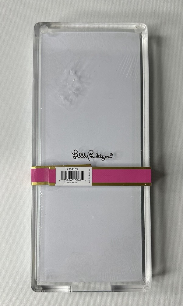 Lilly Pulitzer Acrylic Note Set. 200 Sheets. New And Sealed.