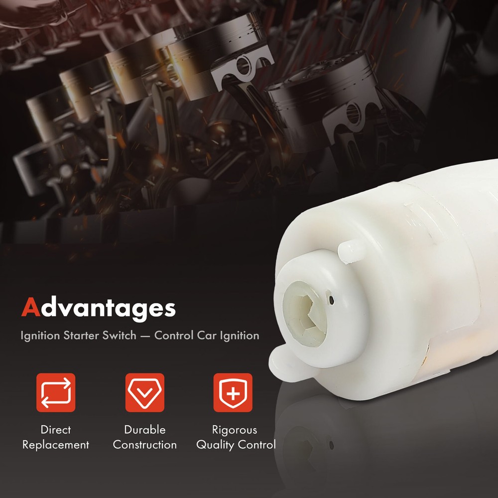 Ignition Starter Switch for Volkswagen Beetle 1972-1979 Squareback Thing Dasher