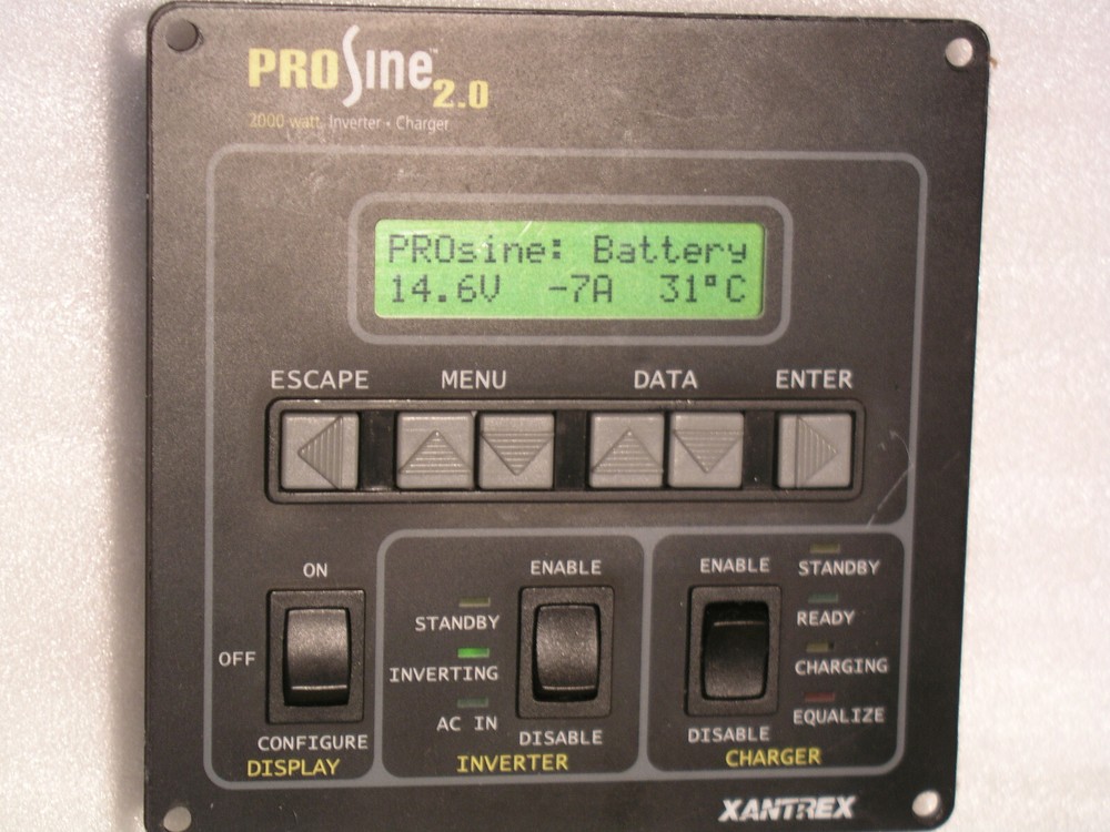 Read the posting first Xantrex/statpower prosine 2.0 display replacement service