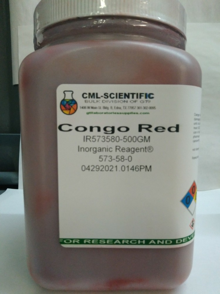 Congo Red, Organic Reagent® 500g