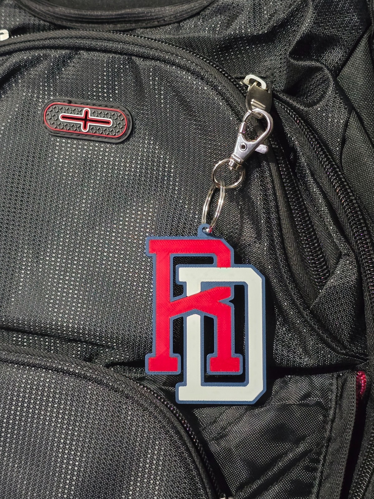Dominican Republic World Baseball Classic Team Logo Keychain