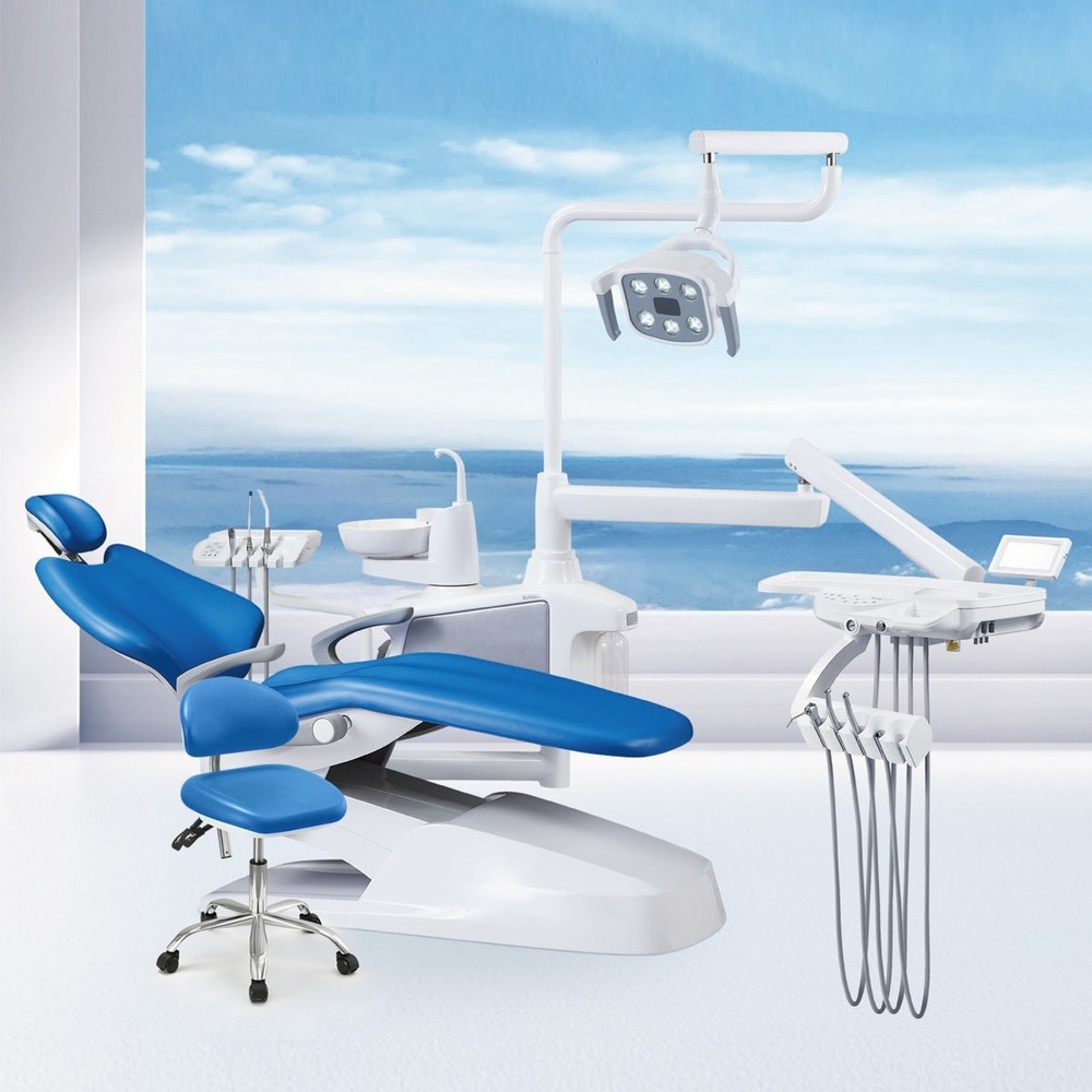 Dental Unit Chair Computer Controlled DC Motor/Portable Mobile Delivery Unit