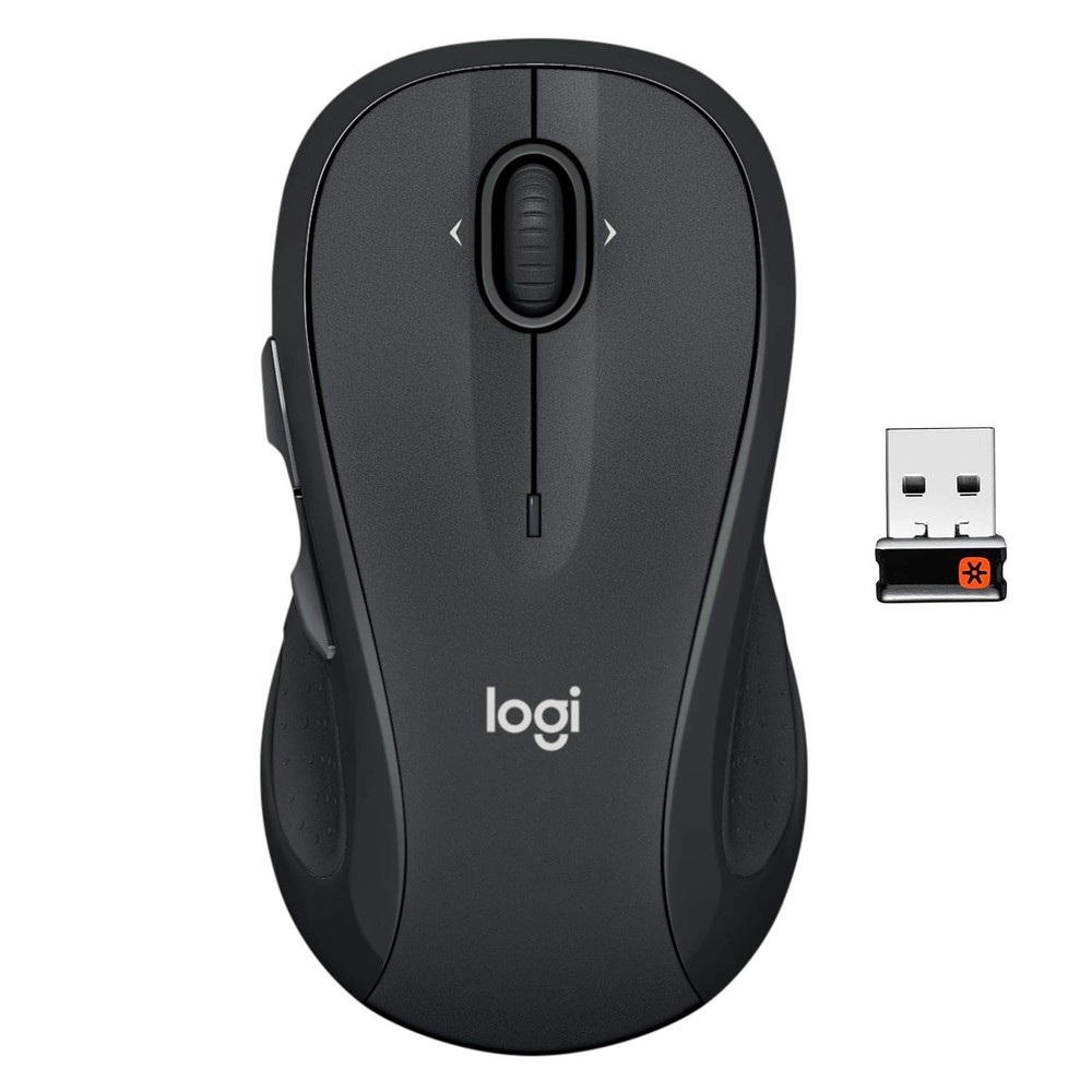 Logitech M510 Wireless Mouse, Mouse for Laptop and PC with USB Unifying Receiver
