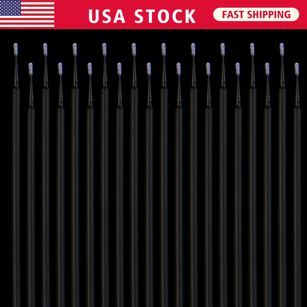 Disposable Dental Microbrush Applicators 100Pcs 4 Sizes