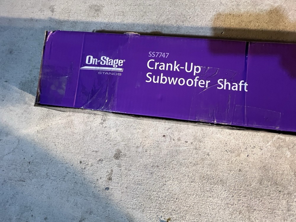 One Crank-up Subwoofer Shaft