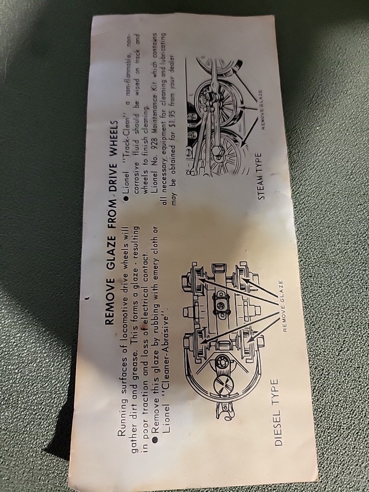 Vintage Important Instructions Maintaining Efficient Pulling Power