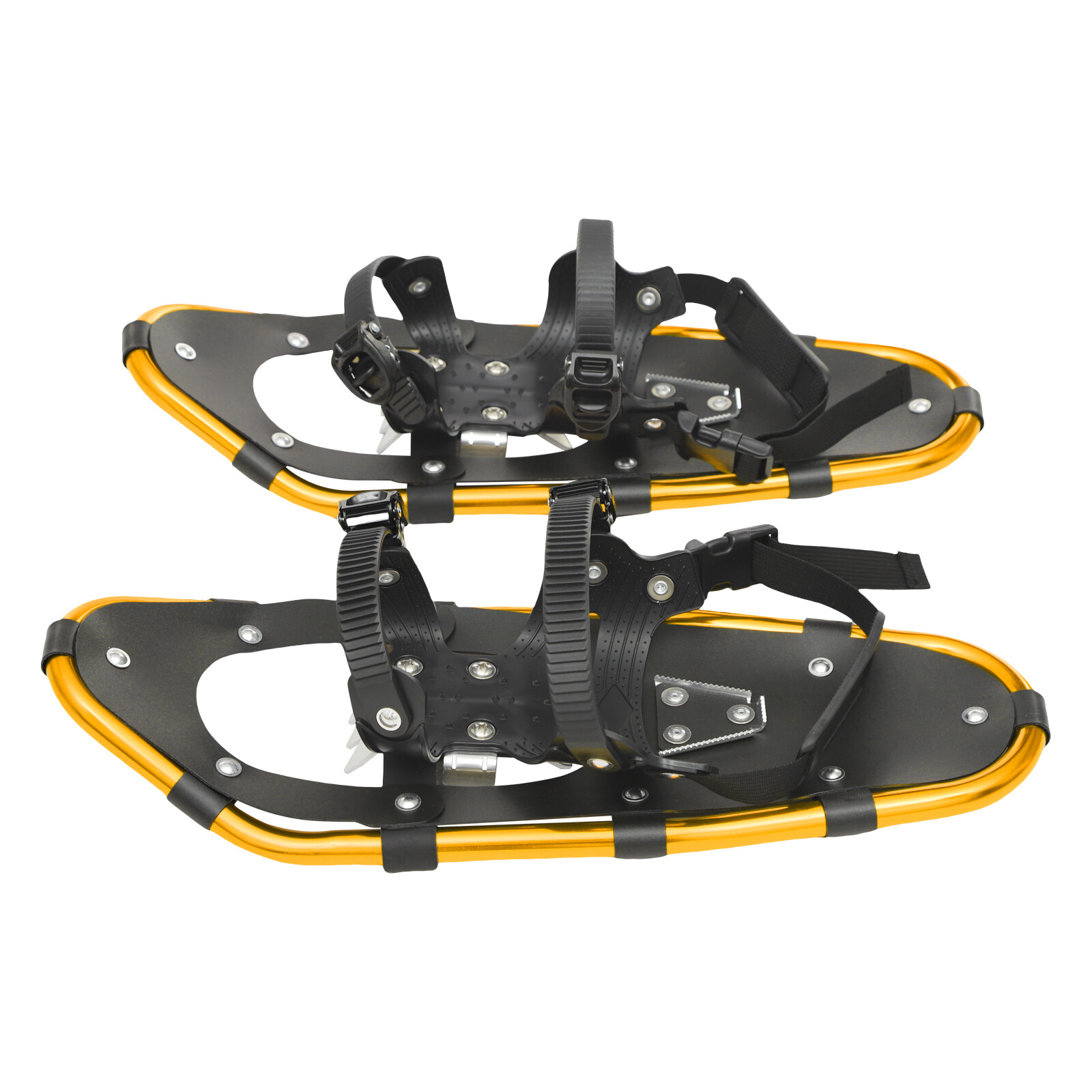 21 Inch Snowshoes, Snowshoes& Adjustable Trekking Poles, Snowshoes for Men Women
