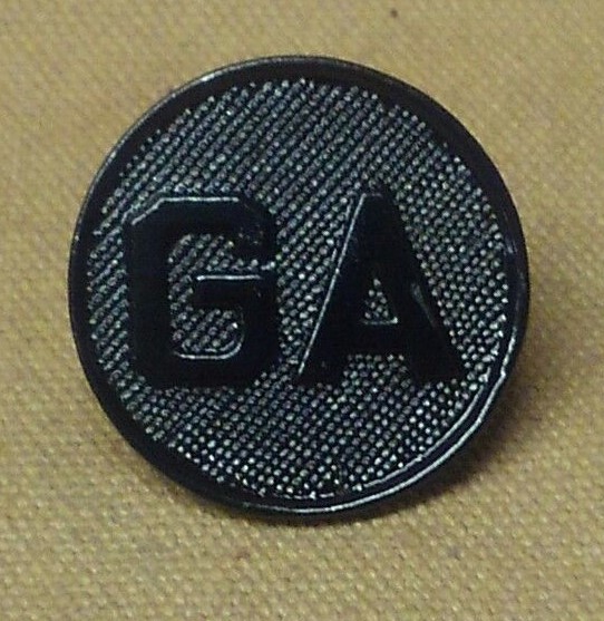 WWI Georgia Collar Disk