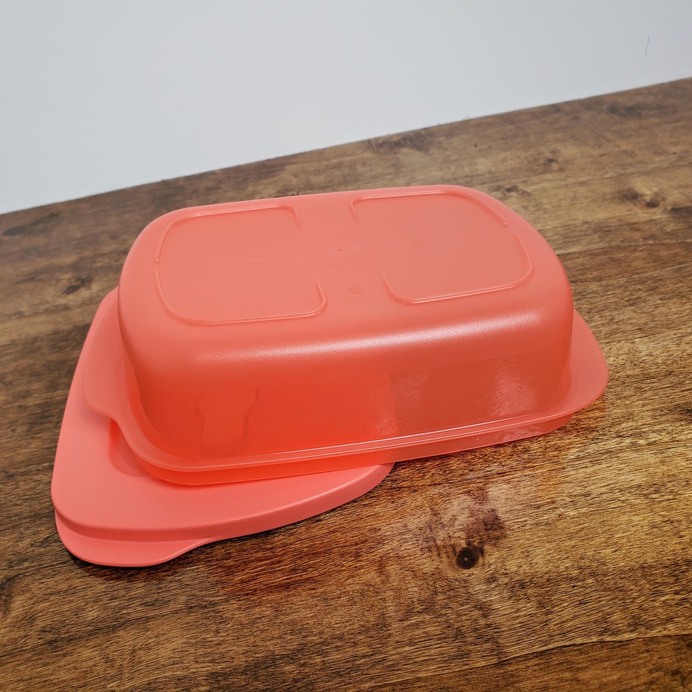 Tupperware CrystalWave Plus Rectangle Microwave Container 4 Cup