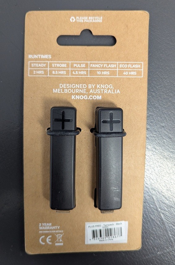 Knog Plus Free - Light Set Twin-Pack