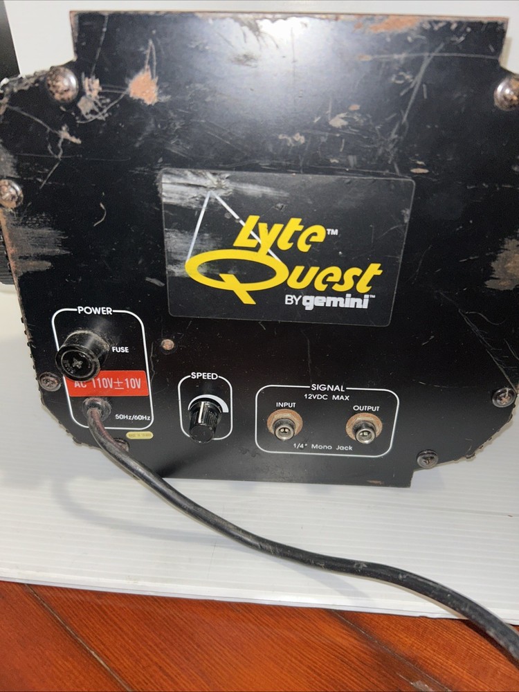 Lyte Quest By Gemini Strobe Light. Adjustable Speed- Working 9”