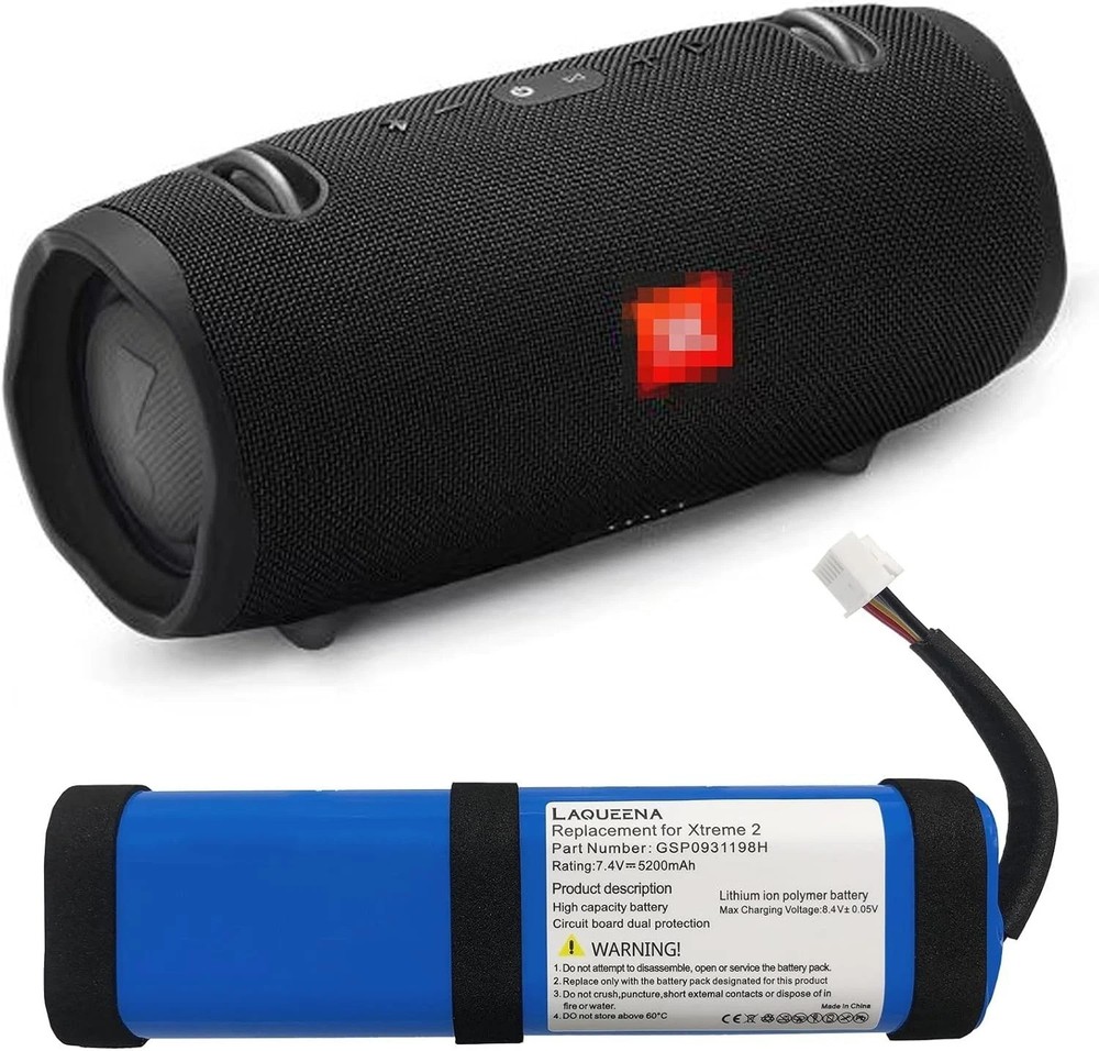 5200mAh Battery + Tools for Xtreme 2 Bluetooth Speaker