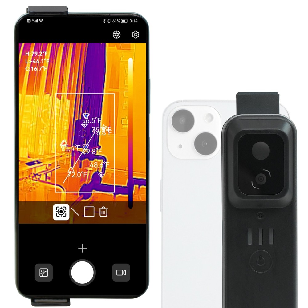 IR Resolution Imager Infrared Thermal Camera for Android & iOS Wireless Handheld
