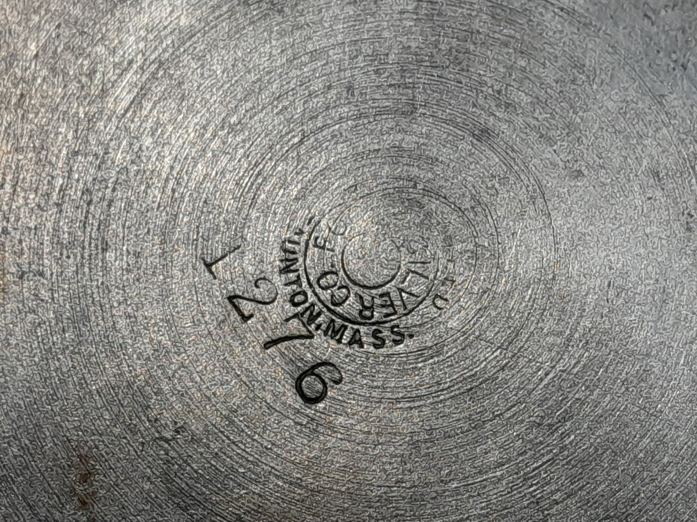 Vtg Poole Silver Co Silver Plate Water Pitcher With Ice Guard #1276 Monogrammed