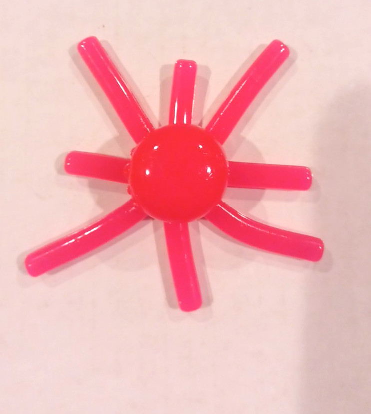 Wacky Wall Crawler Lot of 4 (Blue Red Yellow Pink) Octopus Wacky Walker Toy NEW!