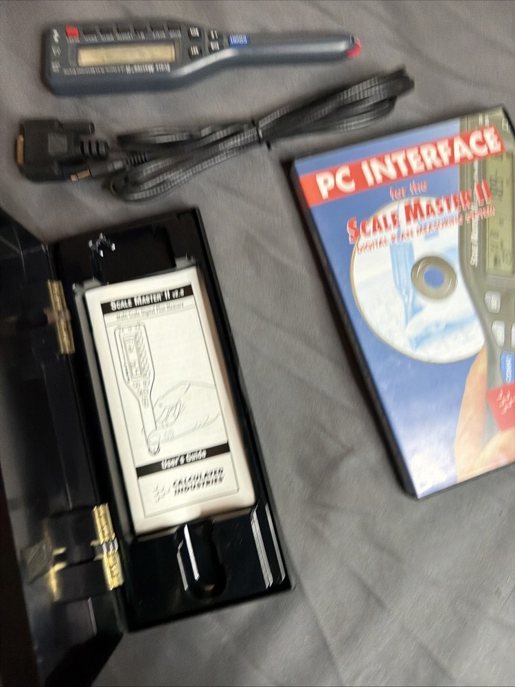 Scale Master II Digital Plan Measuring System with PC interface & Cable 4PARTS