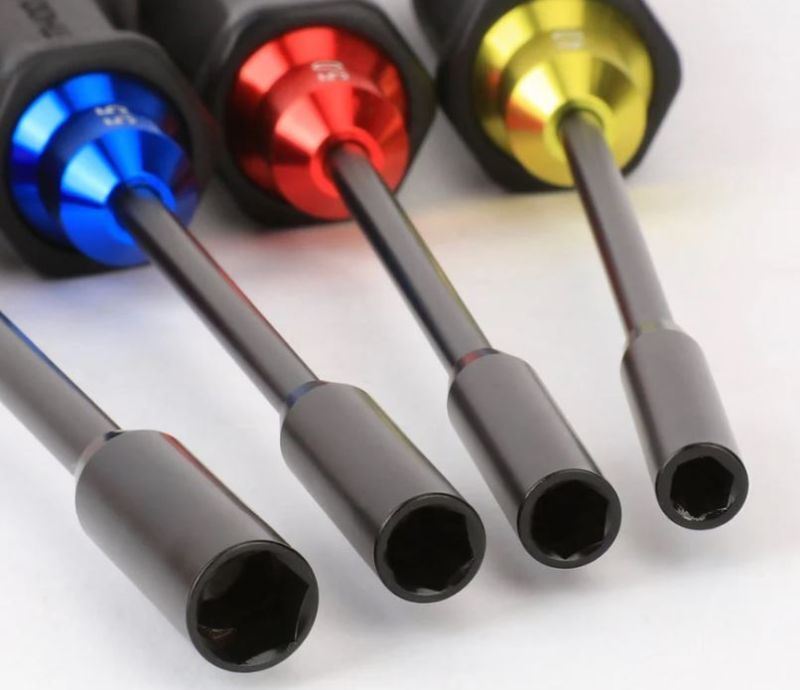 Method R/C Tools - 4 Piece Metric Nut Driver Set (4.0, 5.0, 5.5, 7.0mm)