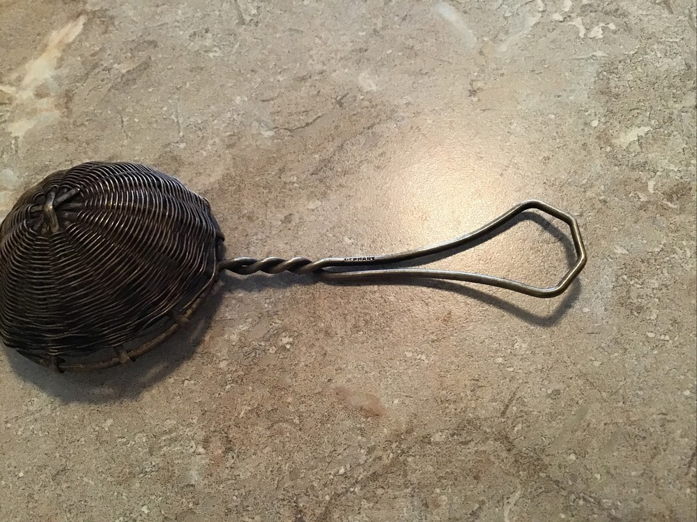 Wire Tea Infuser Strainer Copper Color Made in Germany