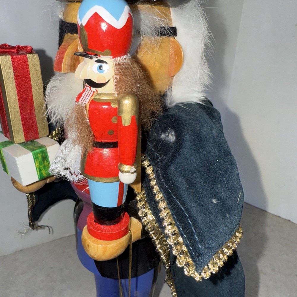 16" Nutcracker Kurt Adler Herr Drosselmeier Drosselmeyer Steinbach German Patch