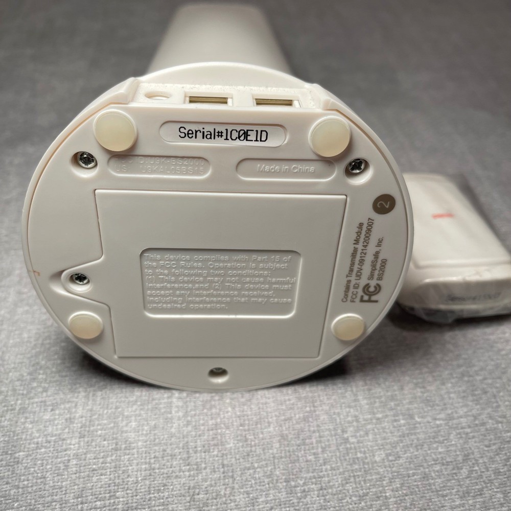 SimpliSafe Base and Wireless Panic Button Alarm System Home Security