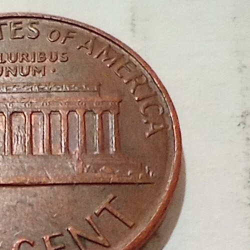 1987 Philadelphia Cent Uneven Field Errors Near Rim