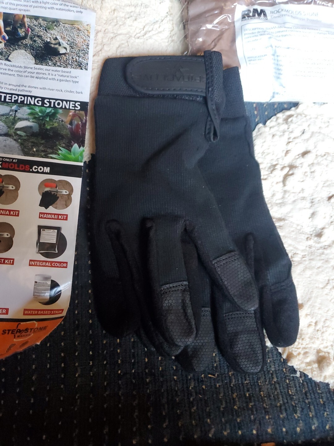 Rockmolds Spidastamp Florida Kit Cocrete Stone Pattern Maker