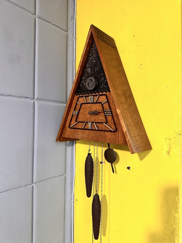 Soviet Vintage Cuckoo clock, USSR clock, Soviet working clock, Working cuckoo