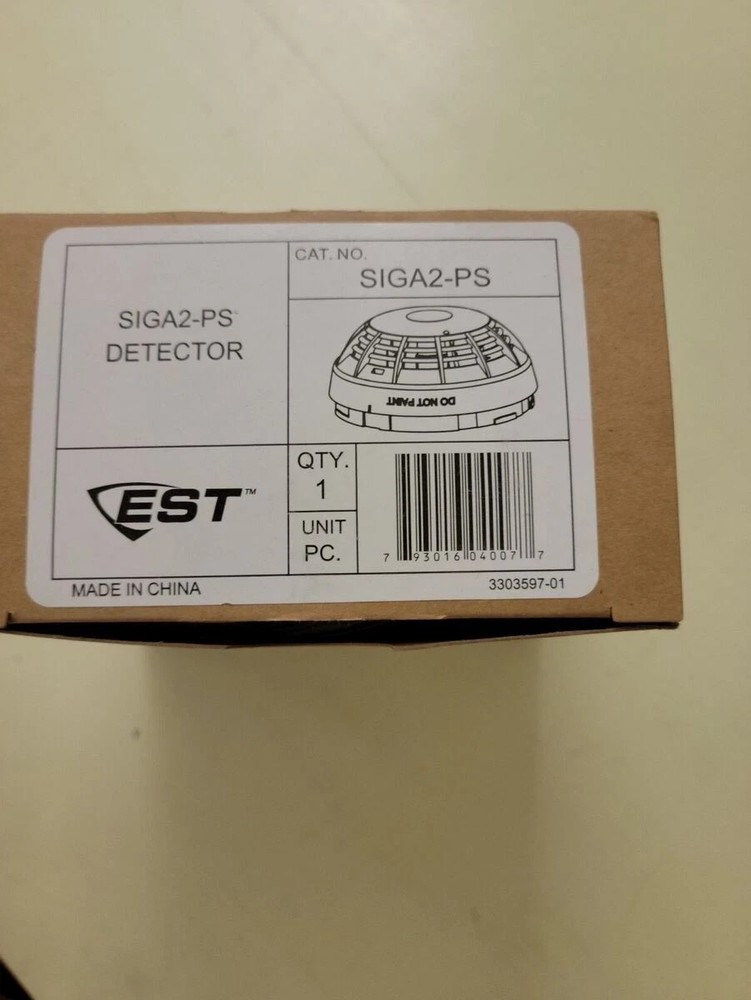 Edwards SIGA2-PS Fire Alarm Smoke Detector..