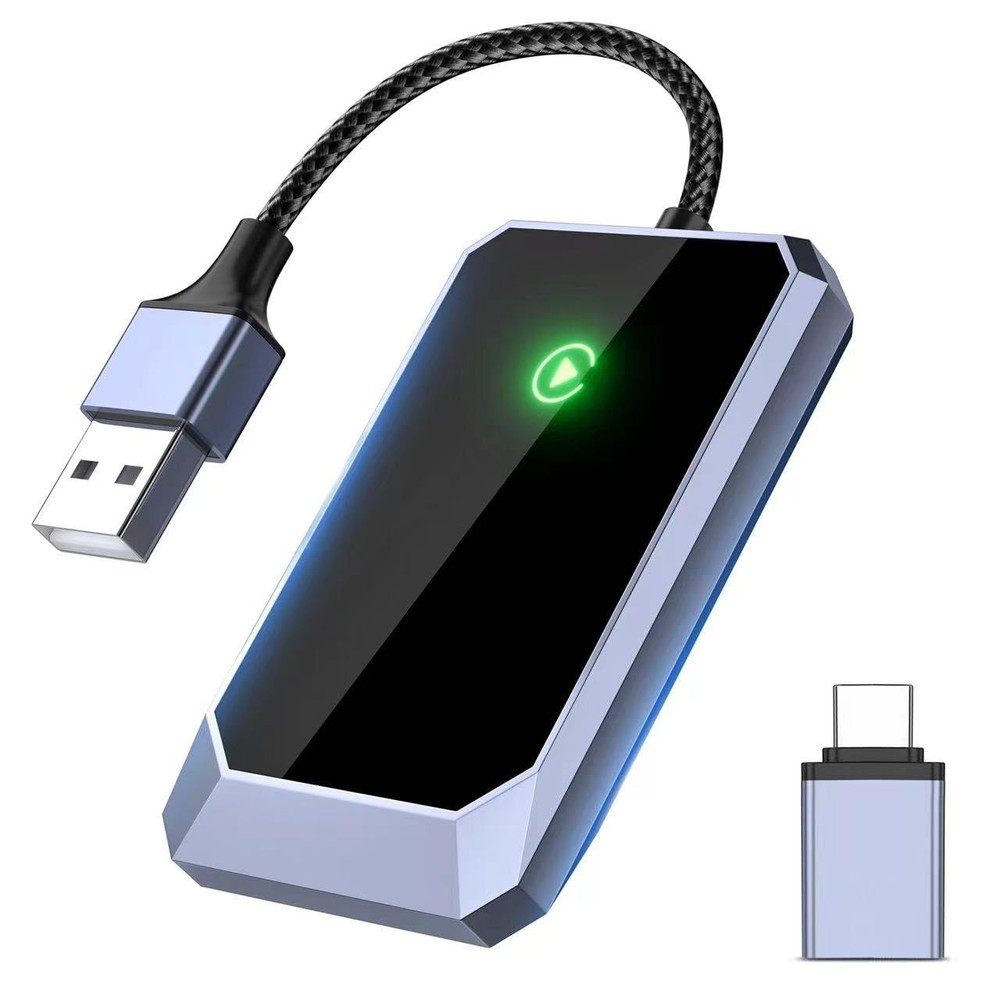 Wireless Carplay Adapter Converts Wired to Wireless carplay Adapter for iPhon...