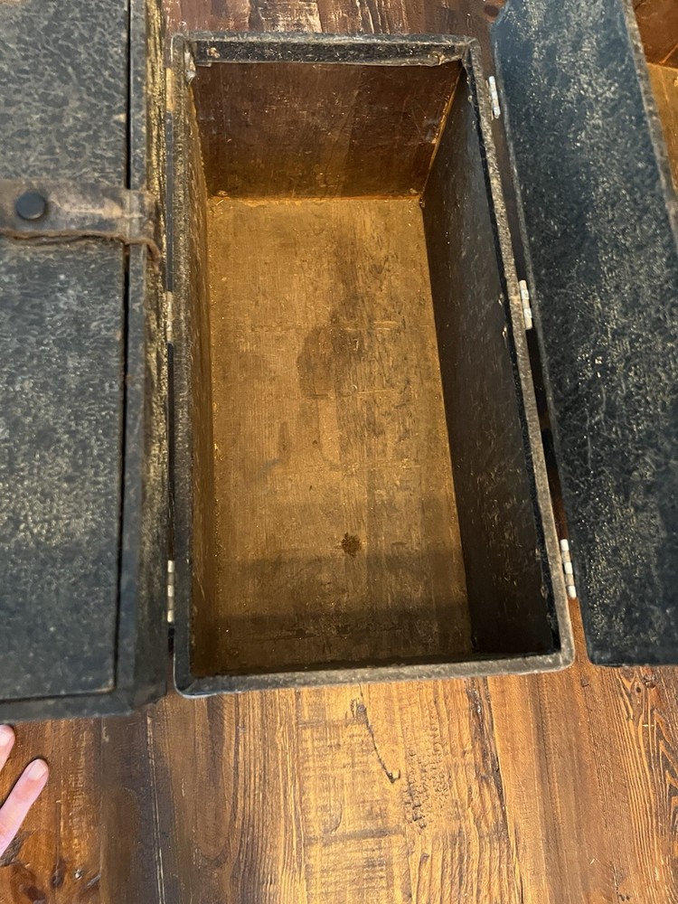 Vintage repairman’s service toolbox