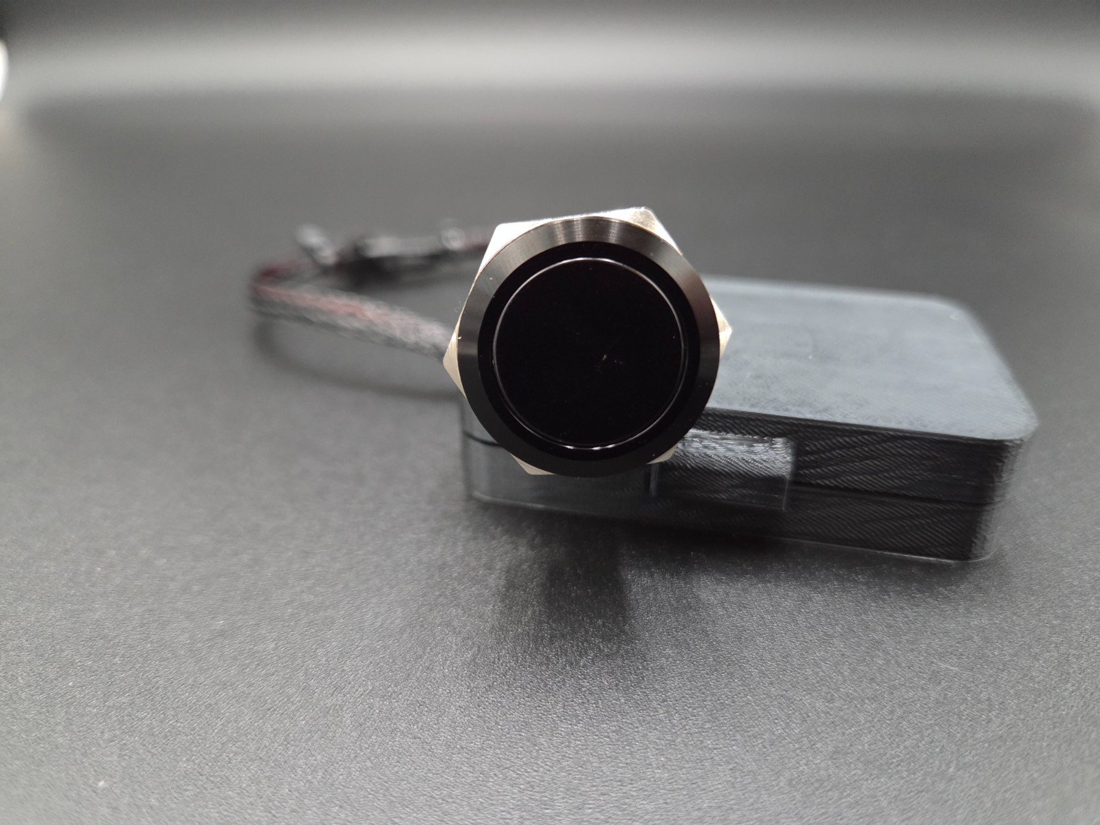 Harley Davidson Touring Universal Garage Door Opener. Black Button. Plug & Play