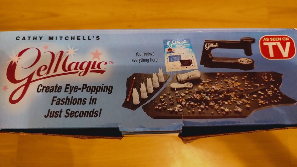 GeMagic Stud Setting Bedazzler Machine by Cathy Mitchell VTG Original NEW