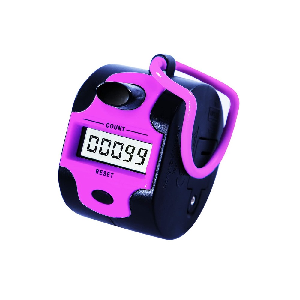 5Digit Manual Digital Clicker Counters for Row, Golf, Crochet & Knitting 4
