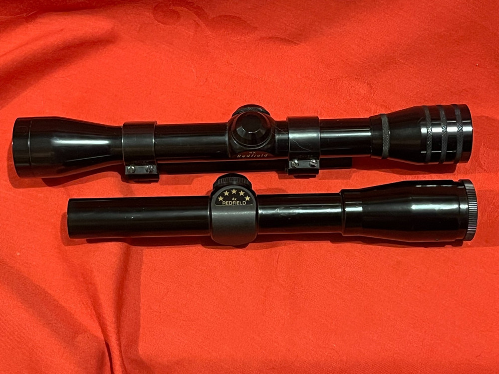 Pristine original REDFIELD 4X Five Star Compact Rifle Scope circa 1991