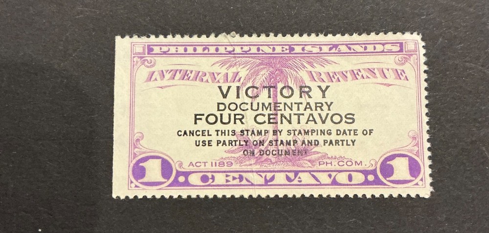 1946 Philippines Revenue Documentary Stamp MNG