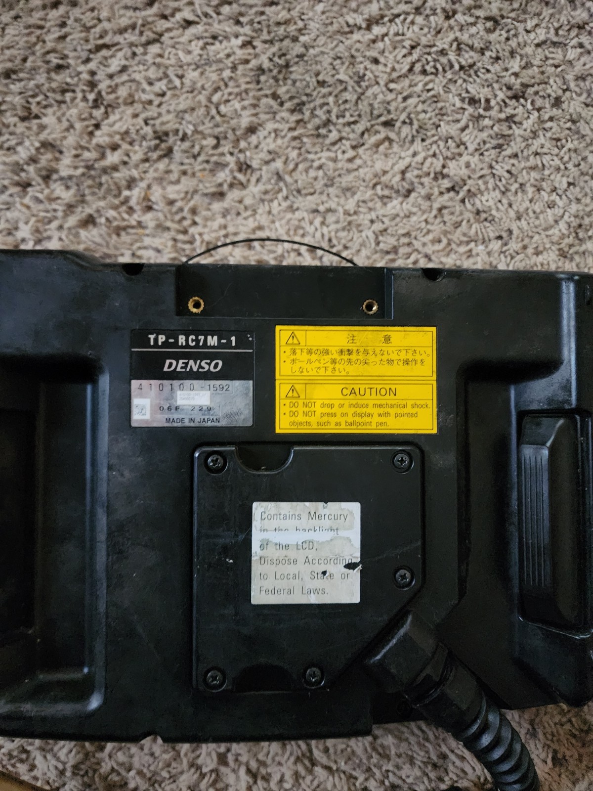 DENSO TEACH PENDANT TP-RCM-1