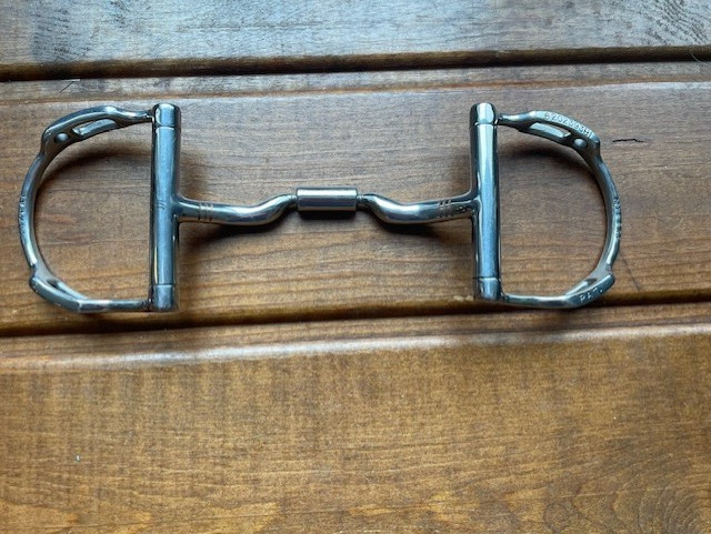 Myler D ring level 2 snaffle bit