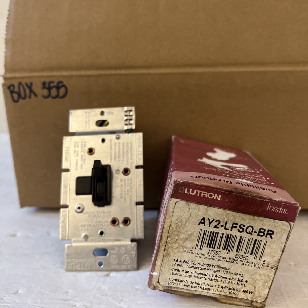 Lutron AY2-LFSQ-BR Fan Control