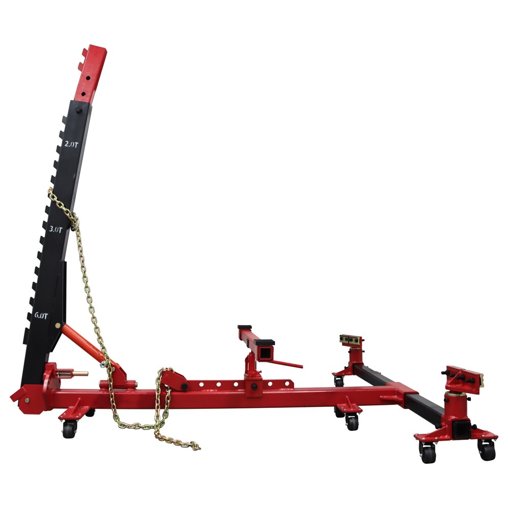 Auto Body Frame Puller Straightener Car Frame Machine 6600lbs Loading Capacity